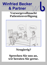 Beratung zur Patientenverfügung und Vorsorgevollmacht